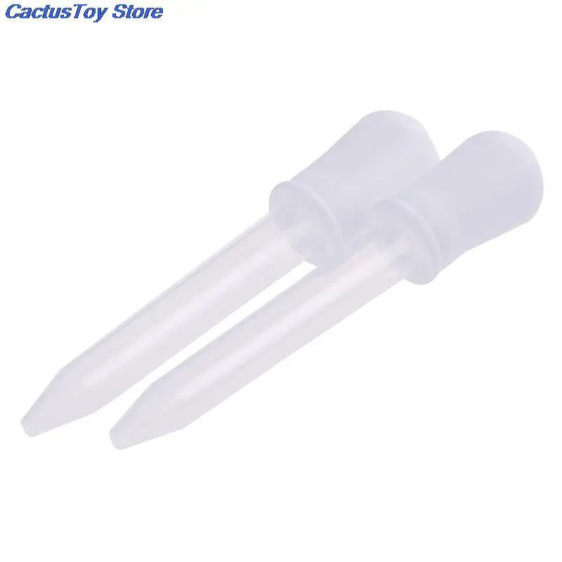 5 мл детские столовые приборы для младенцев Прозрачная силиконовая пластиковая