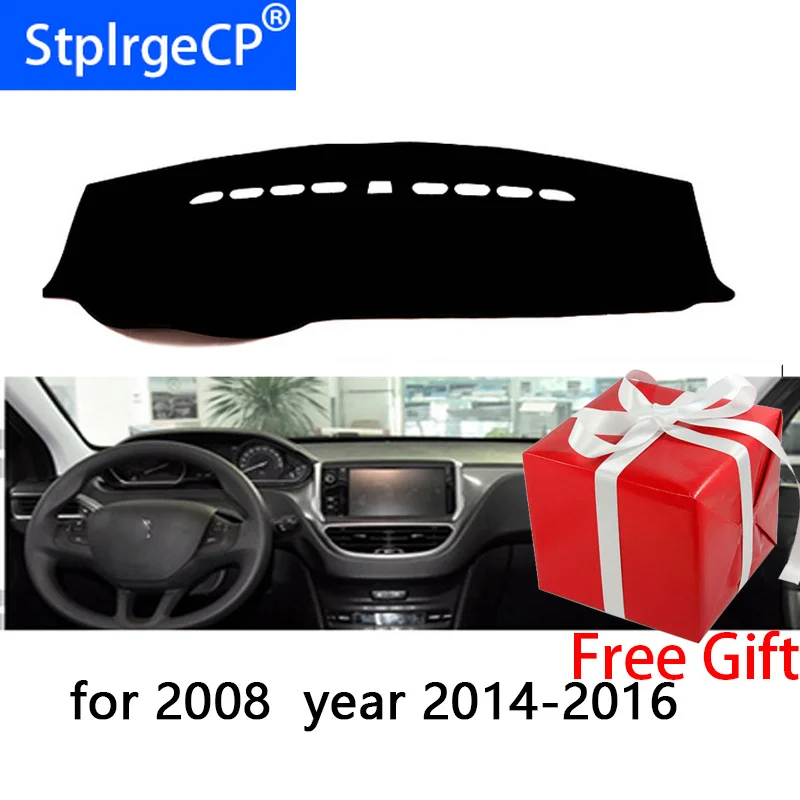 Накладки на приборную панель автомобиля для Peugeot 208 2008 2014 2018 правый и левый
