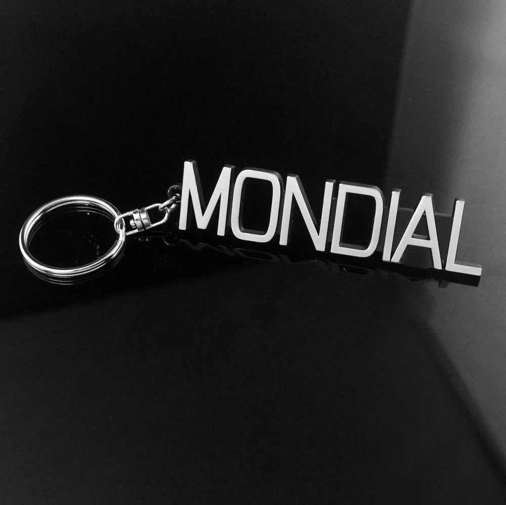 Брелок из сплава с алфавитом Стайлинг автомобиля кольцо для ключей Ferrari Global 3 2