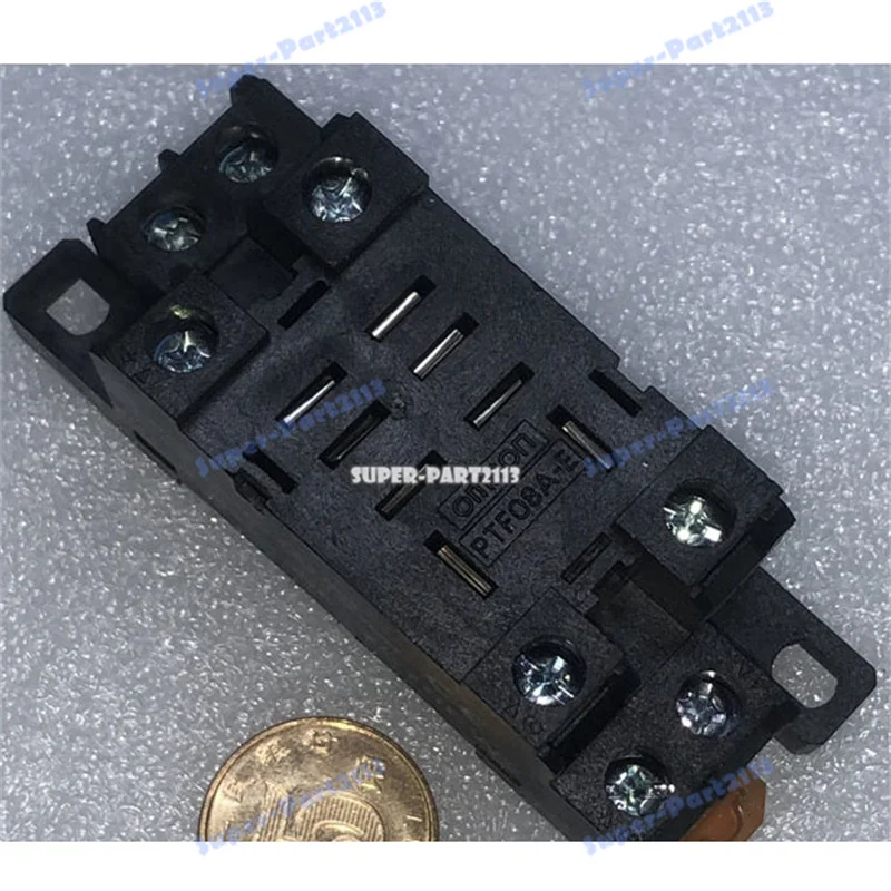 

Free Shipping 5-10PCS PTF08A-E 8pin Mini/Large Relay Base new fits for MY2N-GS
