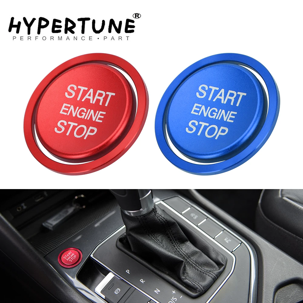 Car Engine Start Stop Button Ring Ignition Cover Trim For VW VII GTI R Tiguan Jetta CC Arteon Passat B8 Touareg T-Roc | Автомобили и
