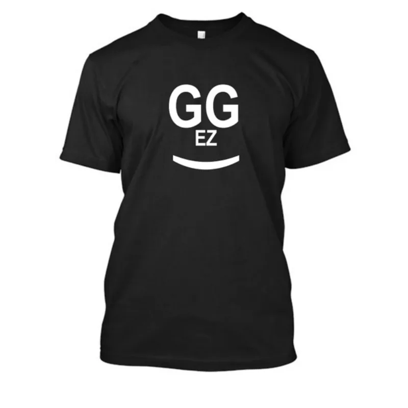 Мужская игровая футболка GG EZ Good Game Easy Gaming PUBG|Мужские футболки| |