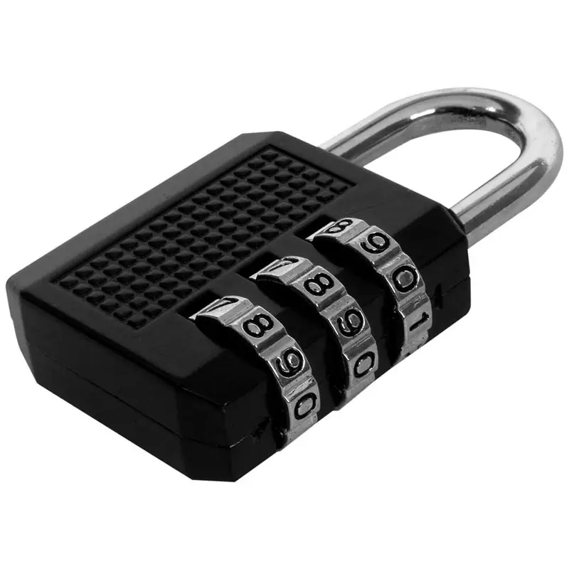 3 набора цифр комбинации замок для ноутбука сумка Toolbox чемодан дорожный багажный |