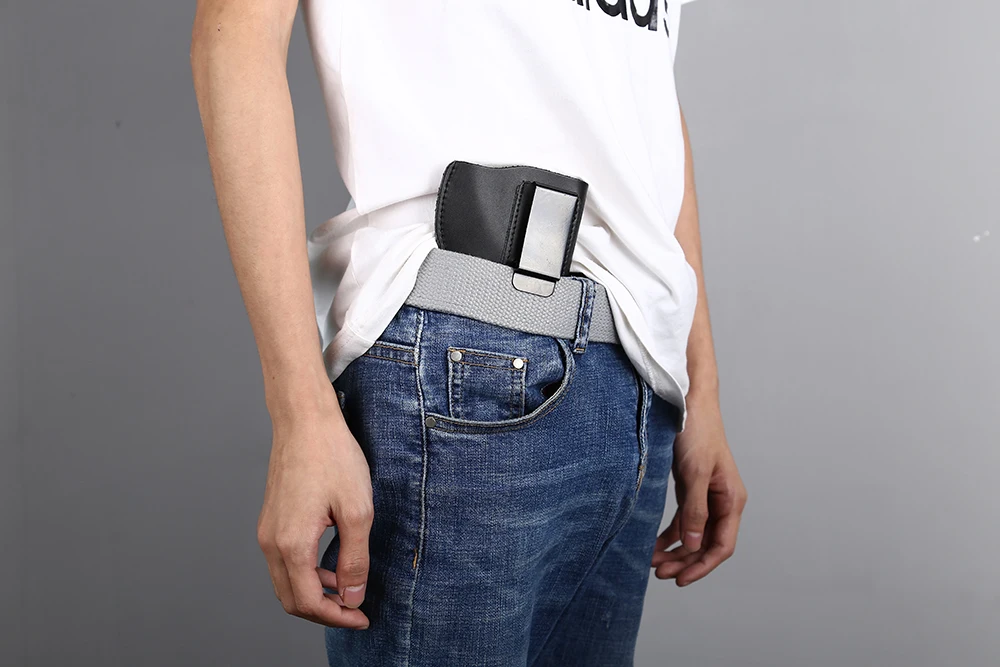 IWB кожаная кобура подходит для большинства револьверов j-рамы