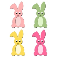 rabbit mobile photo frame wooden die scrapbooking c2854 cutting dies multiple sizes compatible with most die cutting machines