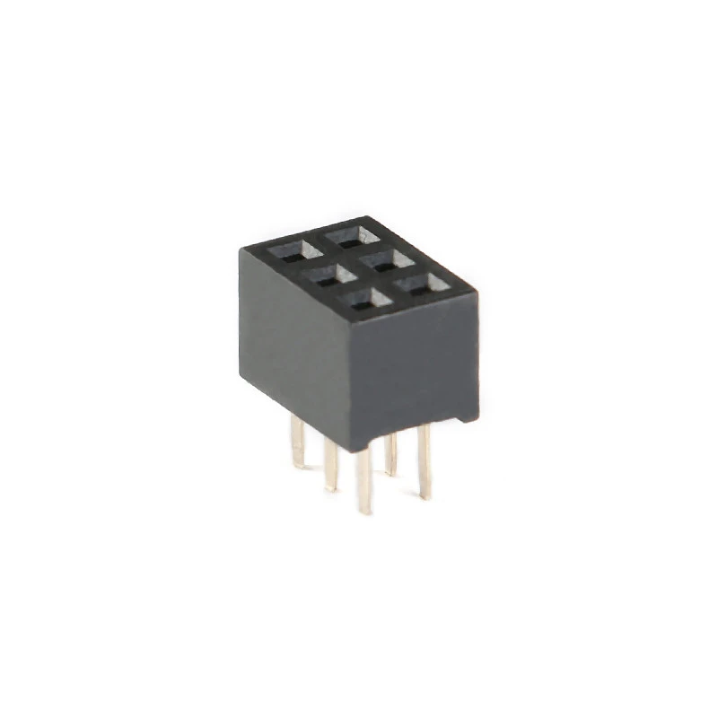 10pcs 2.0mm Double Row Straight Female 2-40P Pin Header Socket Connector 2x2/3/4/5/6/7/8/9/10/12/14/15/20/25Pin | Электронные