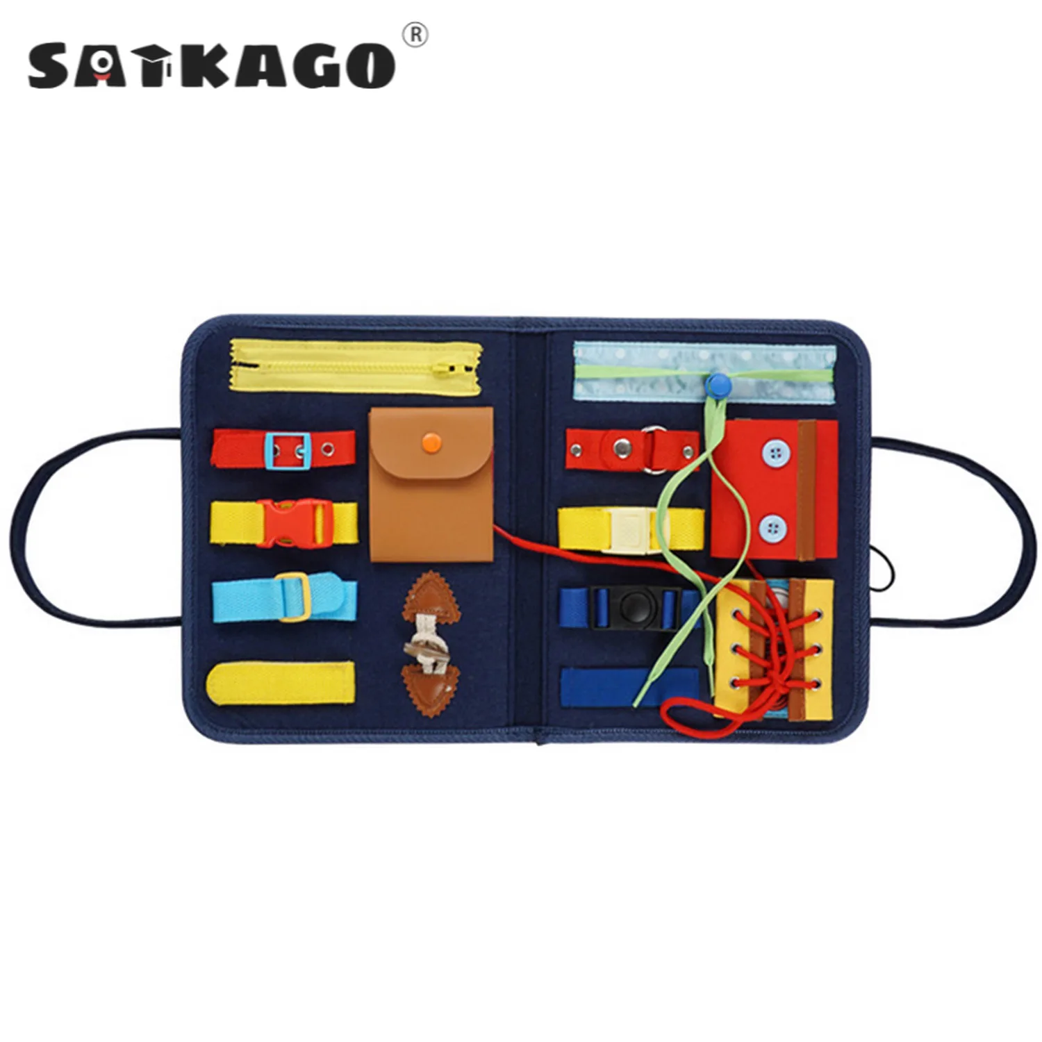 Игрушки Монтессори 14 в 1 для обучения мелкой моторике самоуход раннее развитие