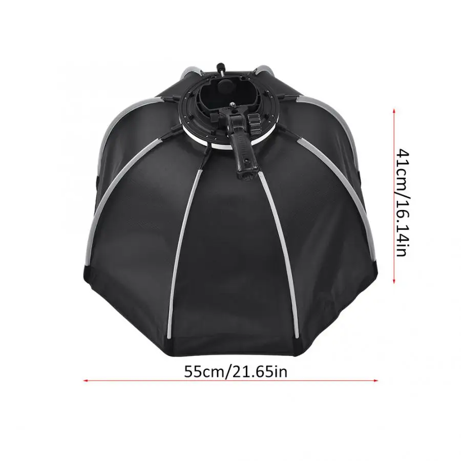 TRIOPO 55 см Зонт софтбокс с ручкой для On-Camare Рассеиватель Вспышки speedlite аксессуары для фотостудии