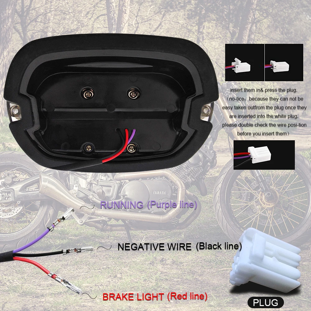 Светодиодный стоп-сигнал лампа для номерного знака подходит Sportster 883 1200 XL Touring Softail