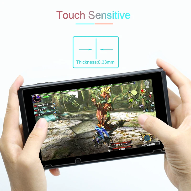 Закаленное стекло для защиты экрана для nintendo Switch Премиум пленка для nintendo Switch закаленное защитное стекло