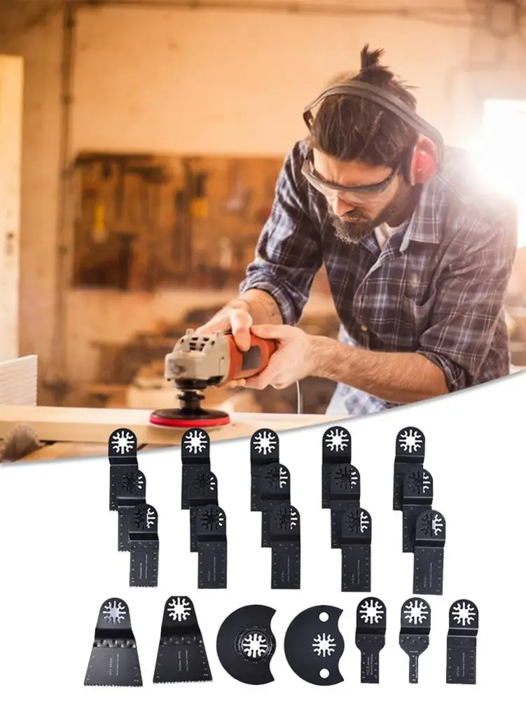 22 шт. колеблющихся пилы многофункциональные инструменты для ремонта дерева