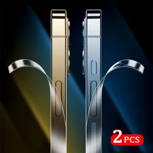 2Pcs TPU Hydrogel Rim Film for iPhone iPhone 14 13 pro max 11Pro XR XS HD Transparent Phone Side Fil in India