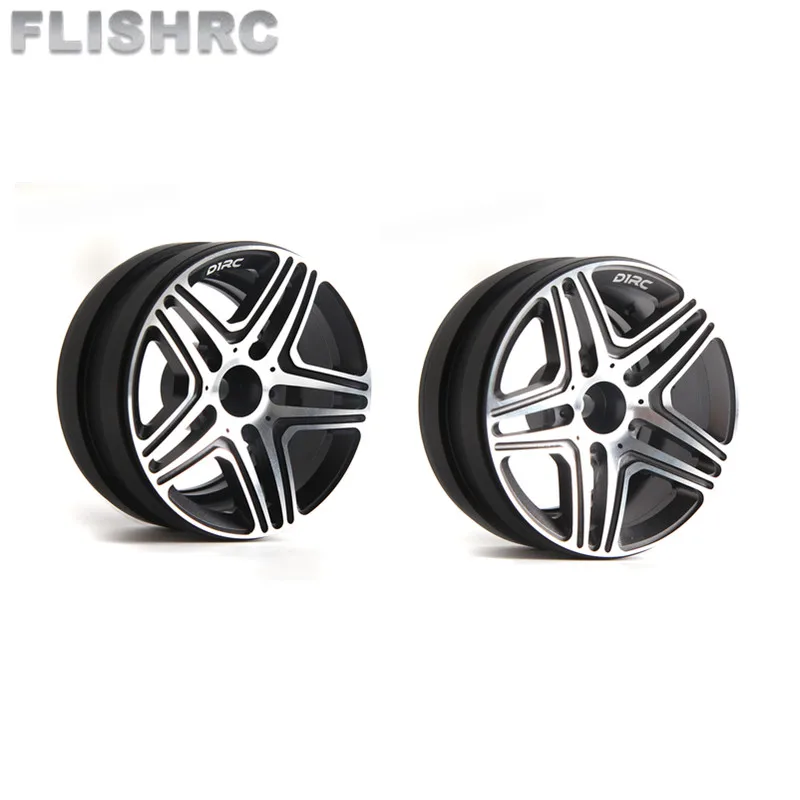 D1RC 2 дюймовая металлическая ступица обода колеса симуляция радиоуправляемая