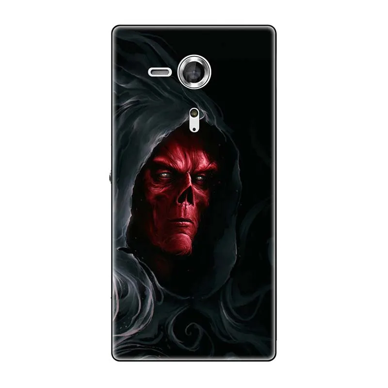 Телефонные чехлы для sony Xperia SP M35 M35h M35C C5303 C5306 C5302 чехол с принтом(розы); волк милый чехол-крышка с узорами чехол для телефона чехол Fundas Para - Цвет: A308