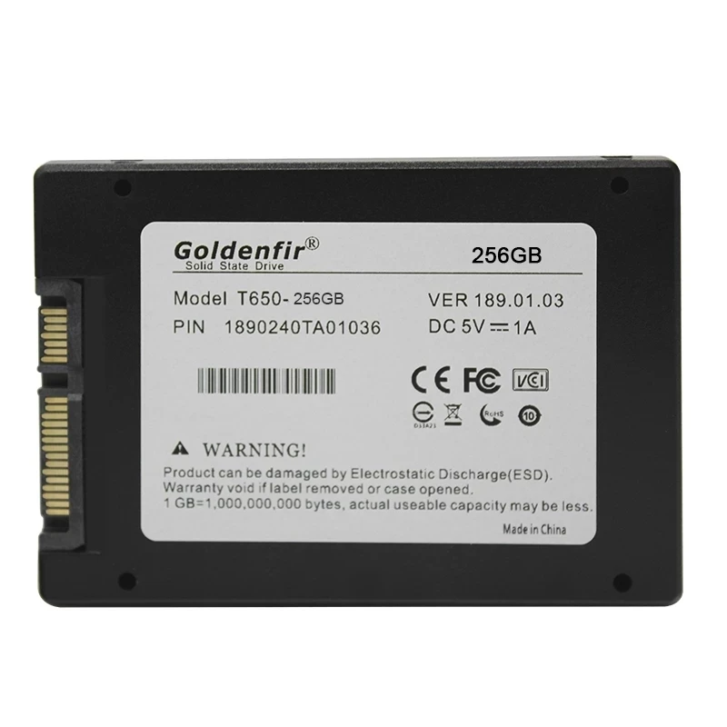 Жесткий диск Goldenfir SSD 128 ГБ 256 512 hdd hd для настольного ноутбука 2 5 дюйма | Компьютеры и