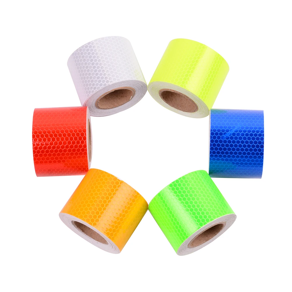 

5CMX600CM Fluorescent adhesive tape automatic motorcycle reflective tape lime cycle sticker car