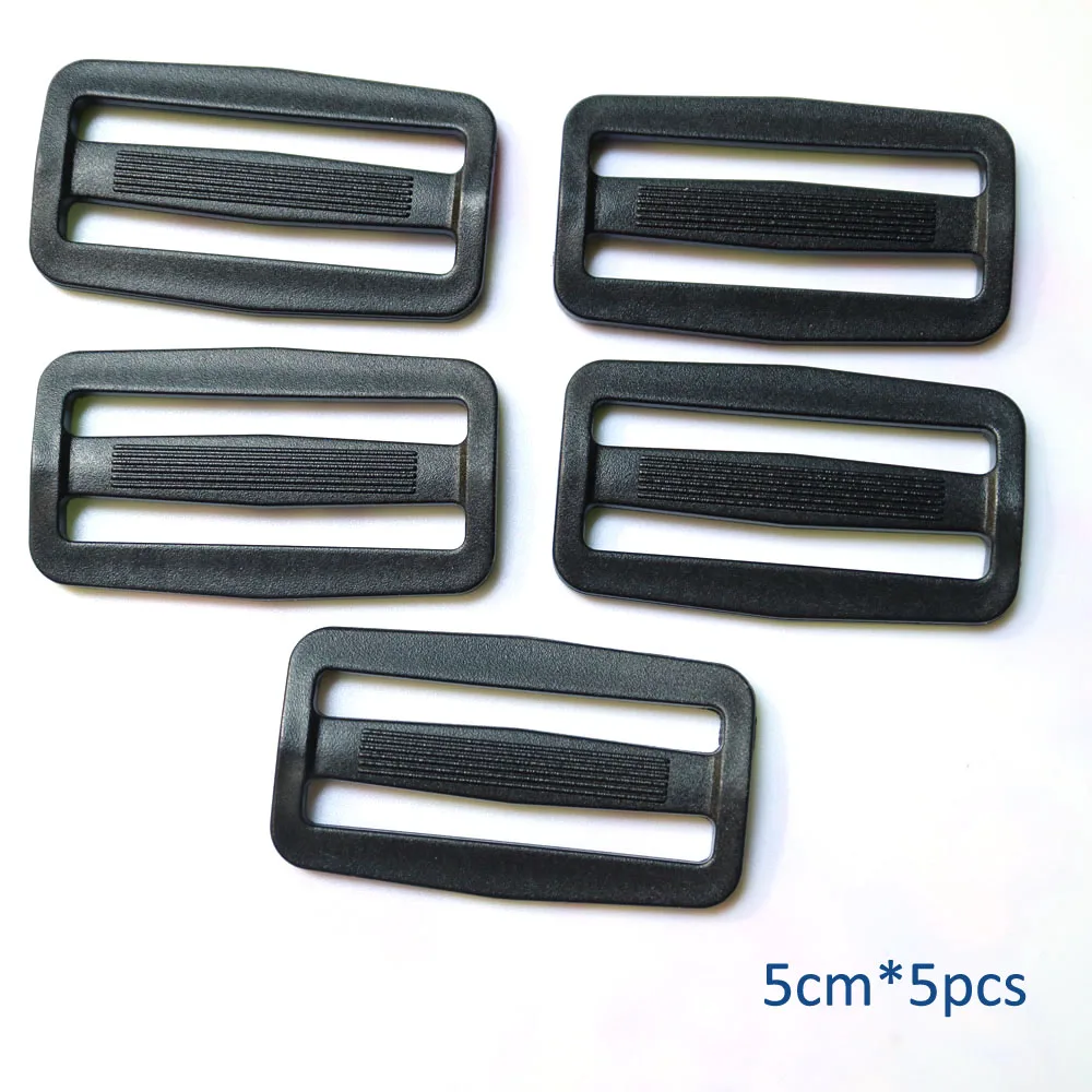 5 шт./лот 2 см черная прочная лямка отстегивающаяся Пряжка для спортивных сумок на