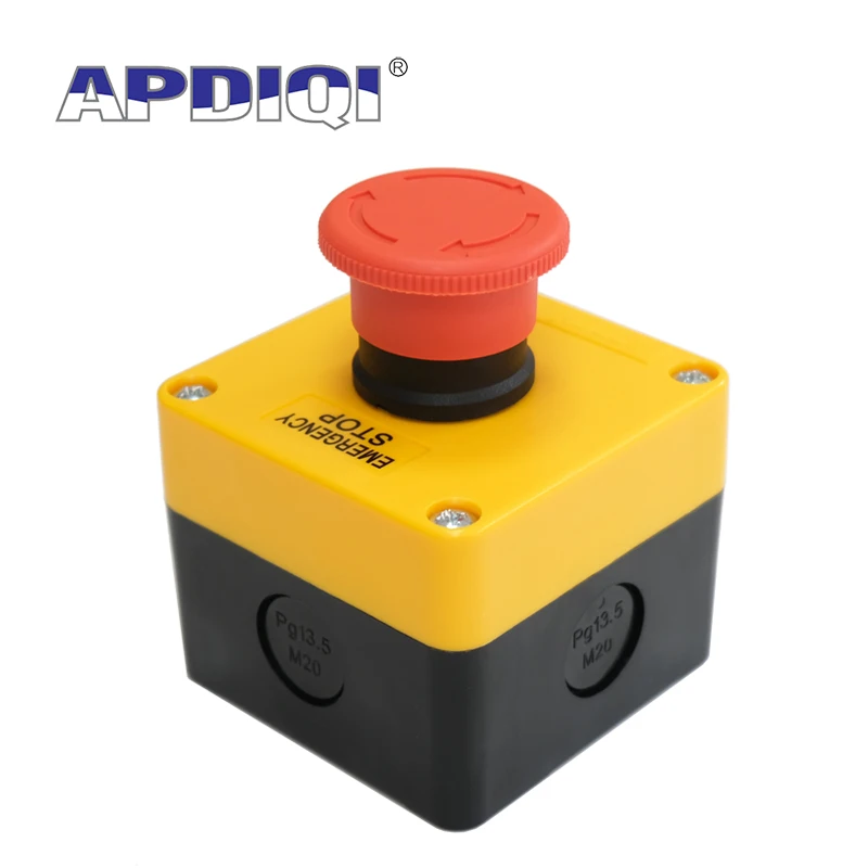 1 шт. одно отверстие водонепроницаемый пластиковый аварийный стоп-сигнал с