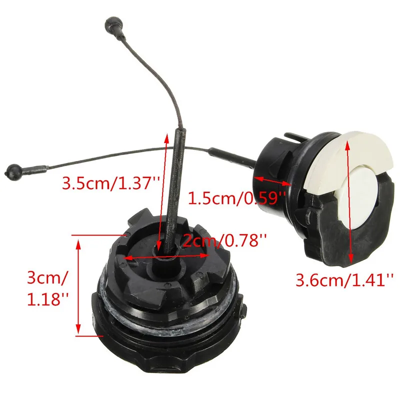 

Наполнитель для бензопилы STIHL, 2 шт./компл., колпачок для бензопилы STIHL MS200, MS210, MS230, долговечный, практичный для работы с цепной пилой