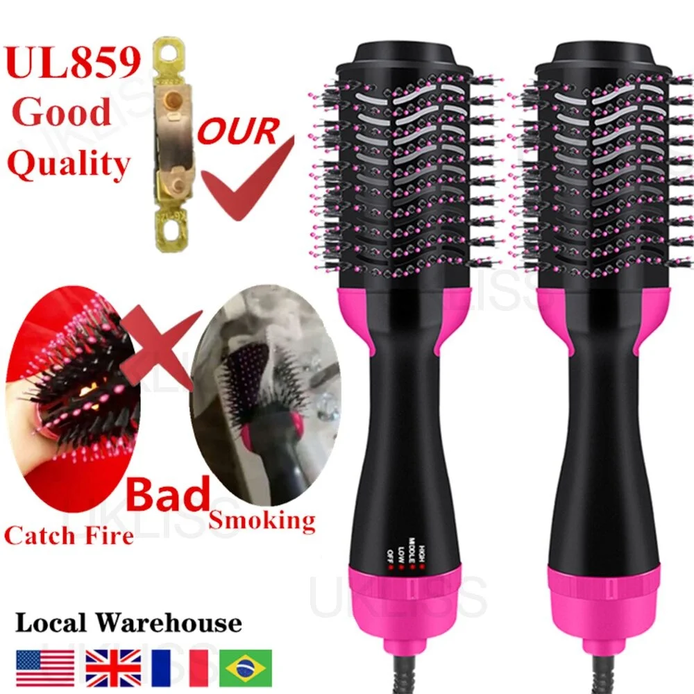 

Hair Blower Brush One Step Hair Dryer and Volumizer Hair Dryer Brush Rotating Hot Air Brush Hairdryer Hairbrush Blow Dryer Comb