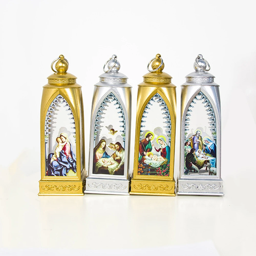 Новинка 2019 рождественские украшения для дома светодиодный фонарь свеча чайный