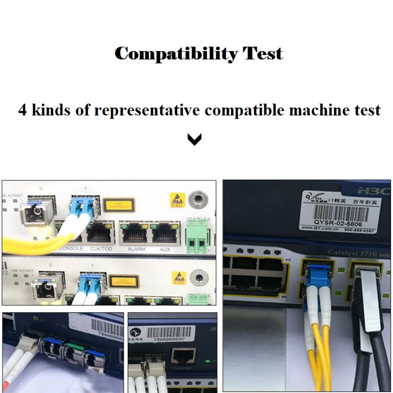 

SFP-GE-LX-SM-1310-20KM Compatible with Huawei H3C Huasan Cisco Gigabit Single Mode Dual Fiber Optical Module