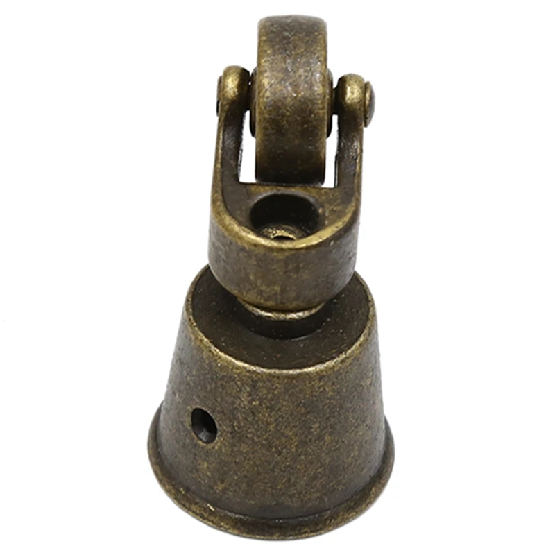 Round Bronze Color Zinc Alloy Universal Pulley Wheelchair Sofa Cabinet Casters Shelf Wheel Furniture Hardware Accessories | Обустройство