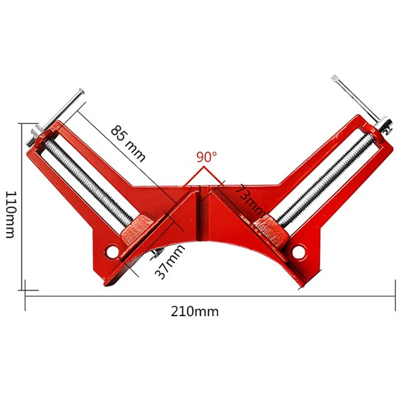 1 шт. Новый Многофункциональный угловой зажим 90 градусов для фоторамки 100 мм