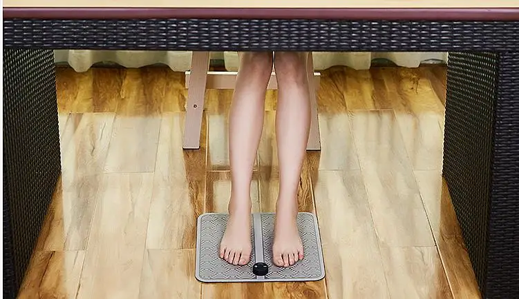 EMS массажер для ног беспроводной стимулятор мышц умный педикюр Рефлексология ABS