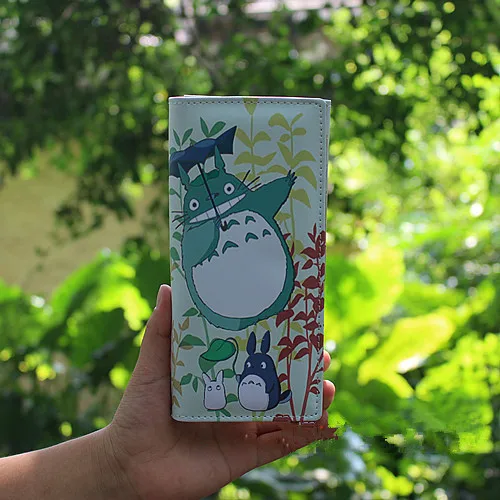 МИЛЫЙ Тоторо кошка Аниме фигурки напечатанный рисунок искусственная кожа