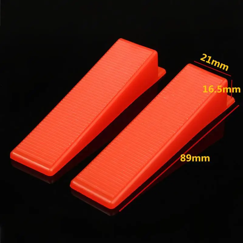 

300pcs Plastic Ceramic Tile Leveling System 200 Clips+100 Wedges Tiling Flooring Tools Wedges Clips free shipping