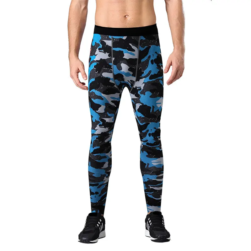 Men's Compression Pants Camouflage Running Baselayer Cool Dry Sports Tights Leggings for Gym Basketball Cycling Yoga Hiking | Спорт и