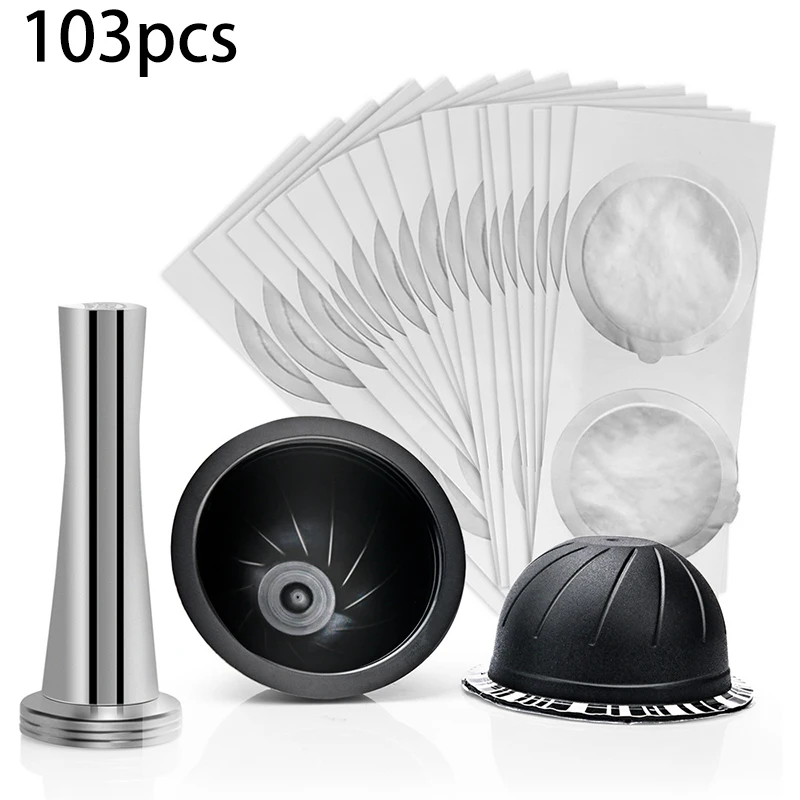 

Reusable Coffee Capsule Kitchen Tool For капсулы для кофемашины Nespresso For Vertuo Plus Machines Pods