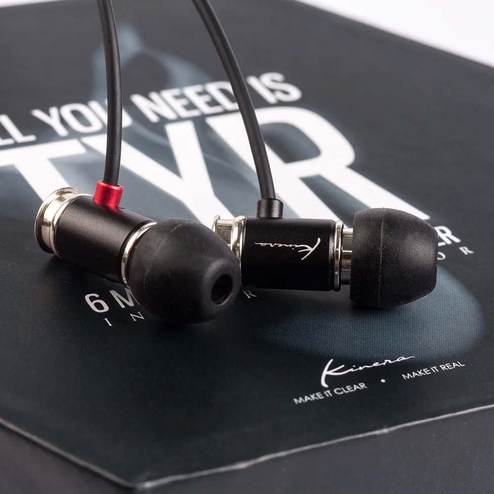 Динамические наушники вкладыши KINERA TYR Hi Fi с монитором для диджея бега и спорта