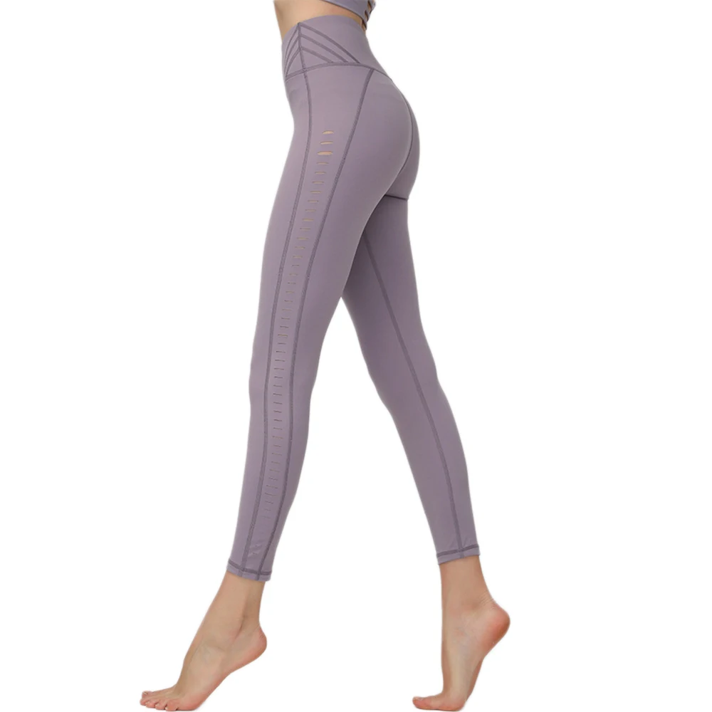 Женские Штаны Для Йоги для бега спортивная одежда эластичные леггинсы фитнеса