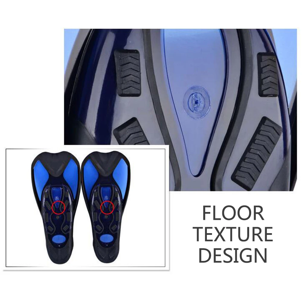 Snorkeling Diving Swimming Fins Adult/kids Flexible Diving equipment training beginner artifact water Sports