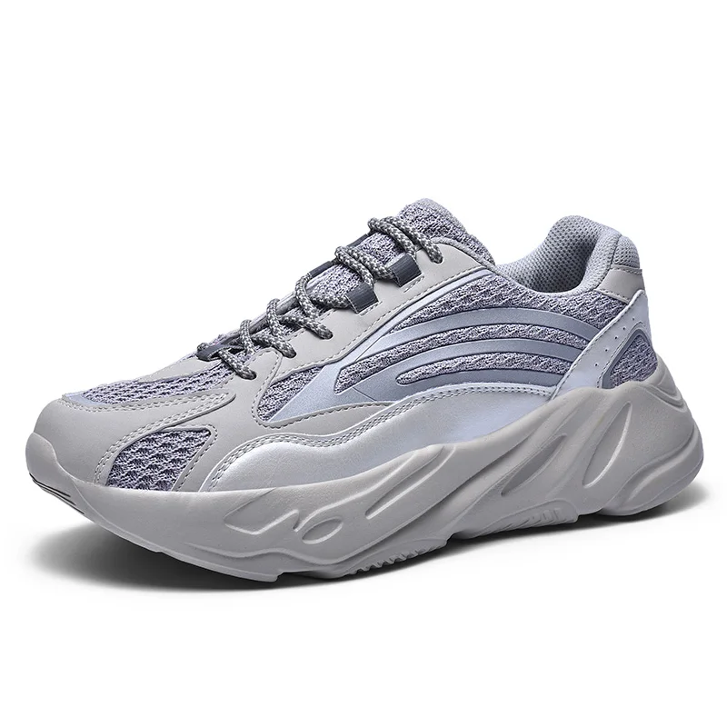 Кроссовки мужские прогулочные дышащие сетчатые кеды модная повседневная обувь