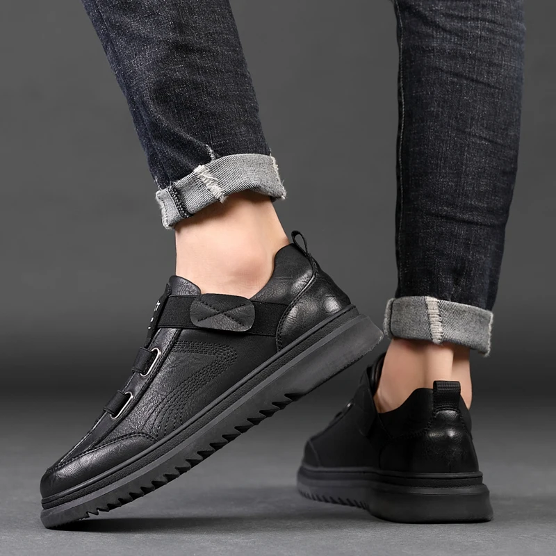 

Zapatillas Casual Zapatos Hombre Casual Genuine Leather Shoes Men Casuales Para Sapatenis Masculino For Men's Sneakers