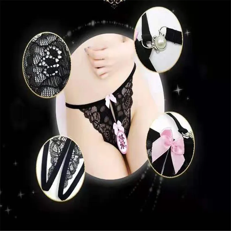 Леди кружевные трусики-бикини с вышивкой G-String, украшенные стразами, и провокационные стринги-миниатюры для женщин, украшенные бижутерией на теле. Эротический подарок для пары.