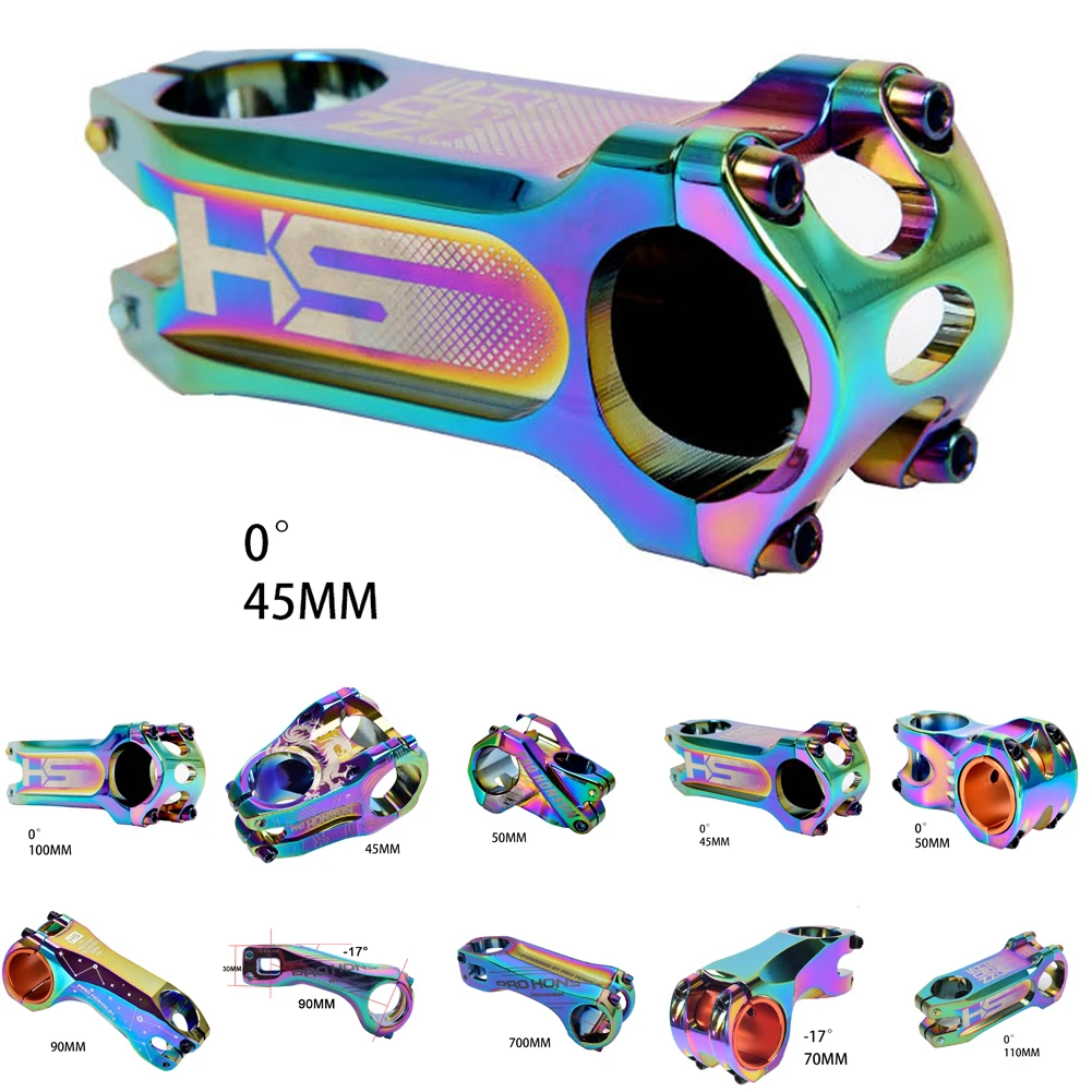 

Assembly Handlebar Stem Solid Bike Riser -17/0 50/70/90mm Components