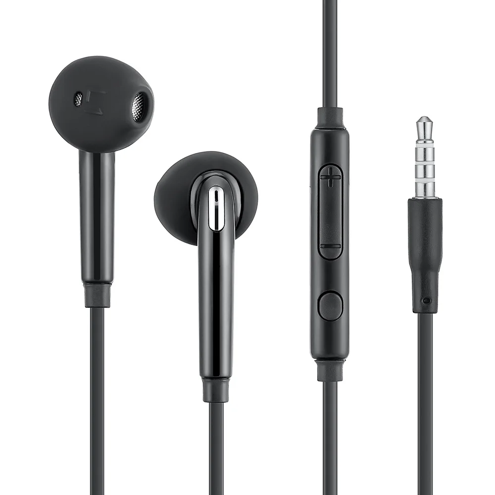 

S6 Wired Earphone 3.5mm In-Ear Hands Free Earphones With Mic Stereo Bass Earbuds For Xiaomi Redmi Samsung Phone MP3 Headset