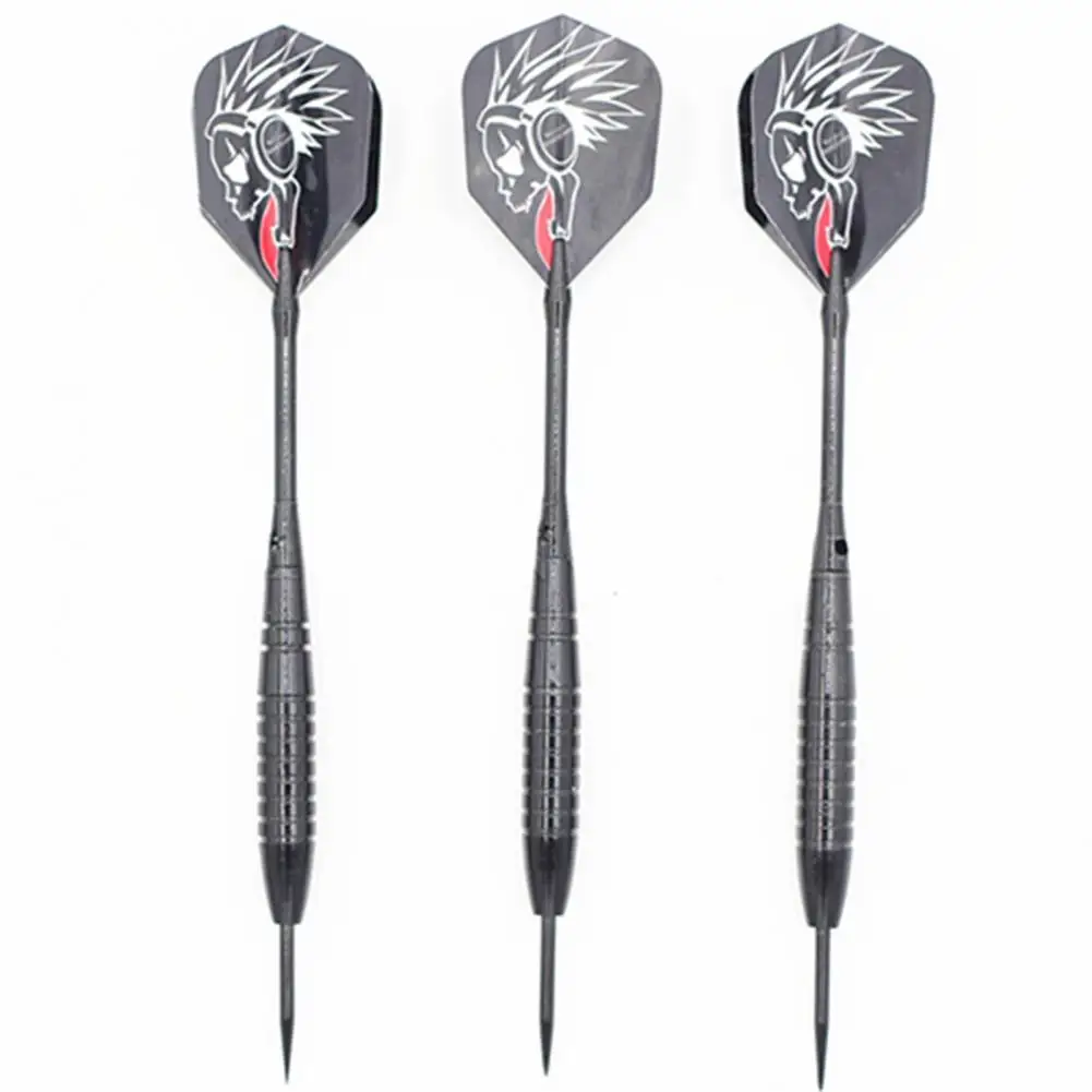 

6Pcs Shooting Dart Various Pattern Black Sporting Goods Thunder Darts For Bolts Arrows Cross Bow and Shooting