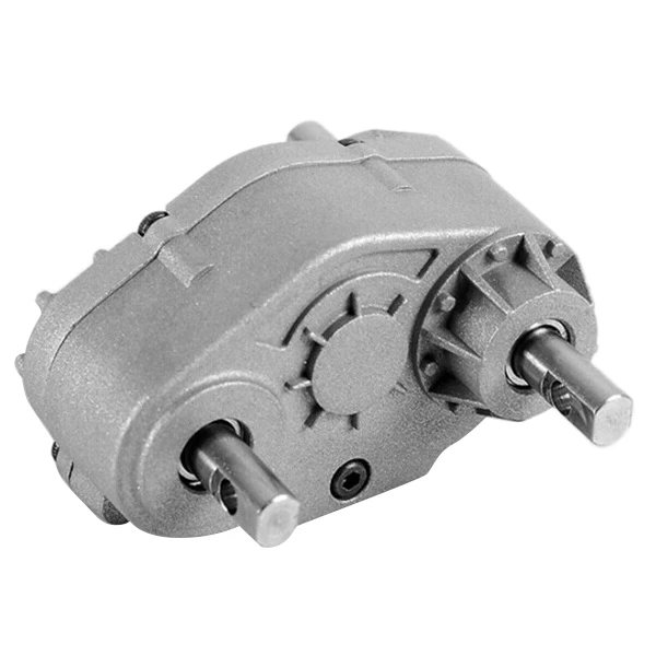 1/10 Metal Transfer Case for 1:10 RC Car SCX10 RC4WD Gelande II D90 Crawler Moving Gearbox Vehicle Parts Accessories | Игрушки и хобби