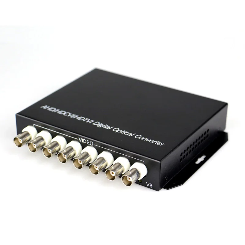 HD CVI AHD TVI 720P 960P 8CH волоконно оптический к BNC цифровой видеоконвертер al передатчик и