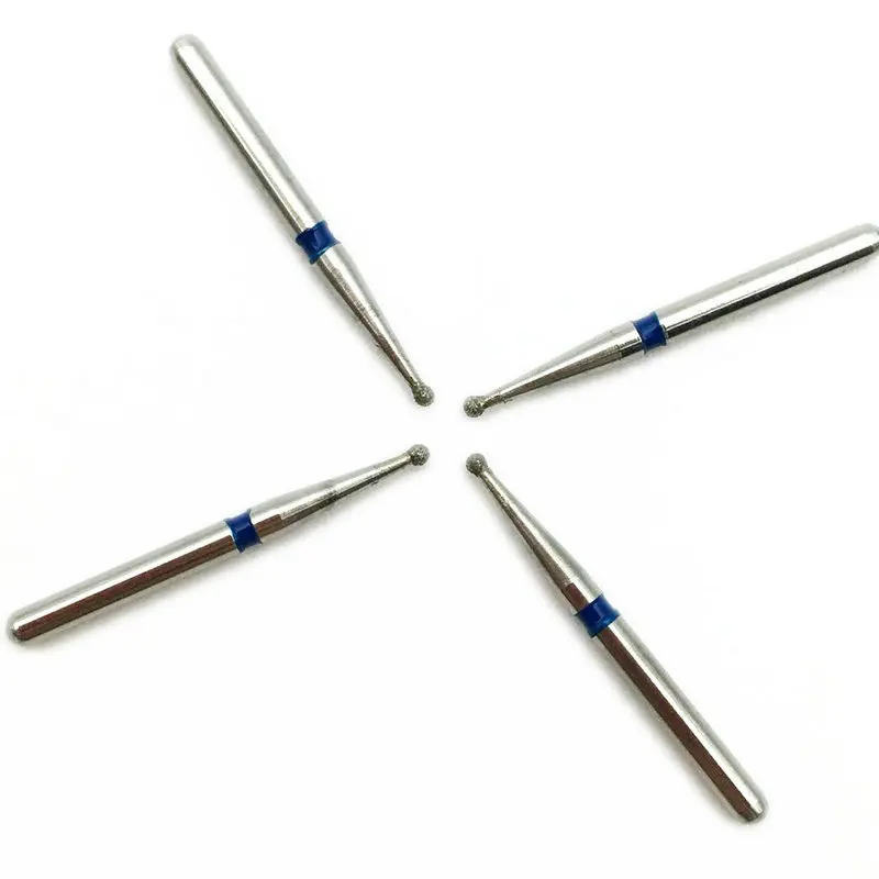 Высокое качество Стоматологические алмазные боры сверла мяч круглый Тип Средний