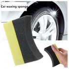 5 шт. полировальная губка для автомобильного воска многофункциональная губка для автомобильных шин Губка для воска аксессуары для чистки автомобилей
