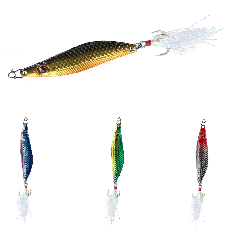 

1PCS 5/7/10/15/20g Spoon Fishing Lure Metal Type S Jigging Lure Baits Artificial Fishing Tackle Wobbler Swimbait Bass Fishing