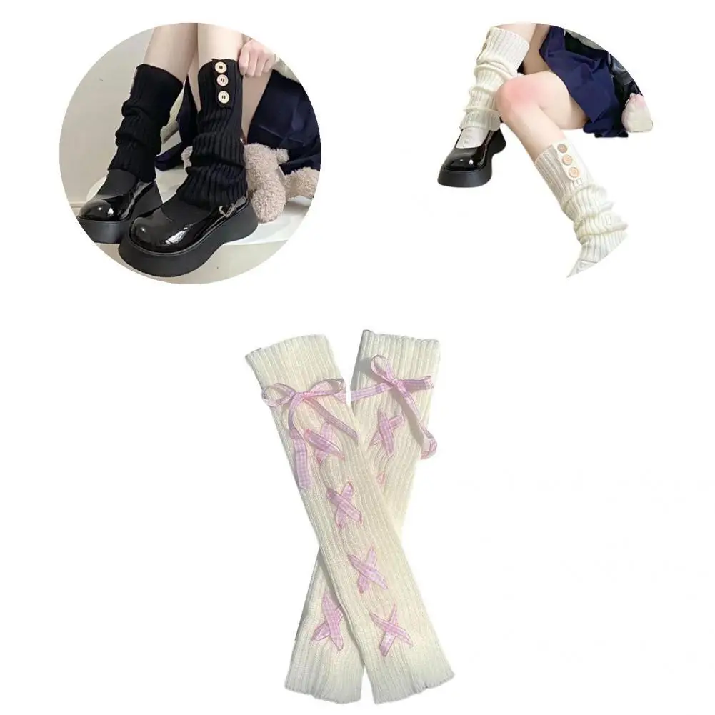 

Comfy 1 Pair Attractive Simple Stretchy Leg Socks Girls Boot Cuffs Stretchy for Yoga