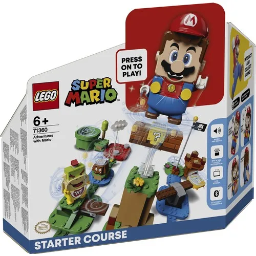 Original LEGO Super Mario Adventures with Starter Course 71360 Enhance Kids x231 Pieces Toy Gift for | Игрушки и хобби