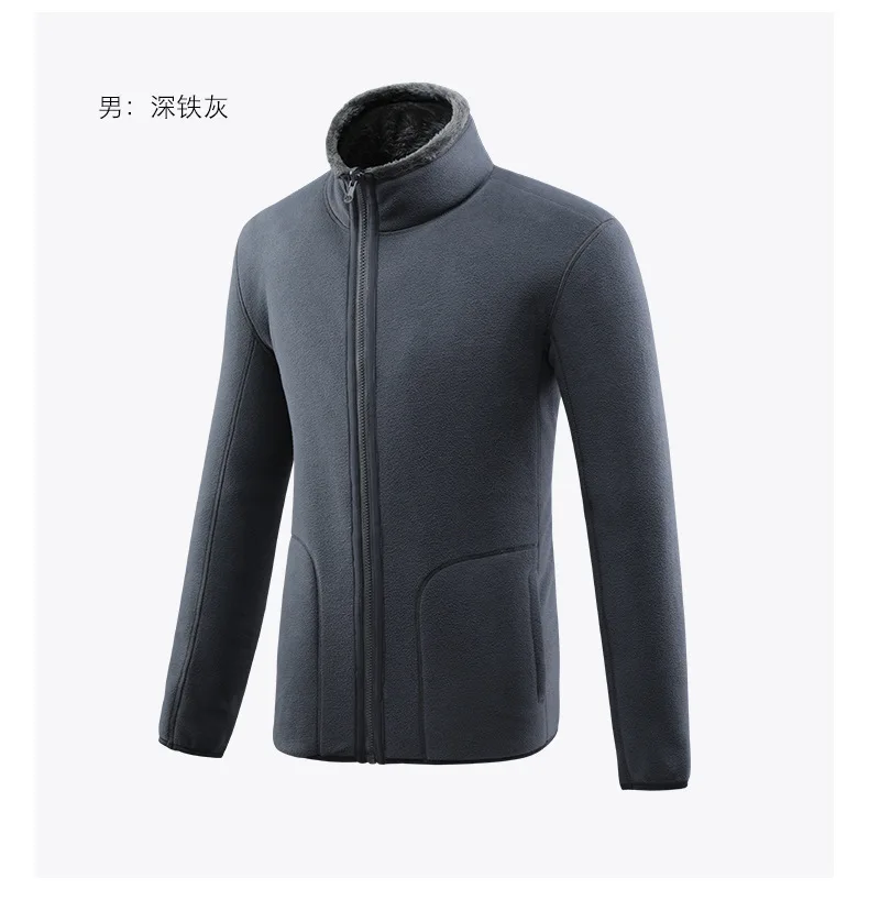 5XL мужская и женская зимняя бархатная утолщенная теплая куртка для спорта на открытом воздухе, альпинизма, рыбалки, верховой езды, пешего туризма, ветрозащитная Теплая Флисовая Куртка